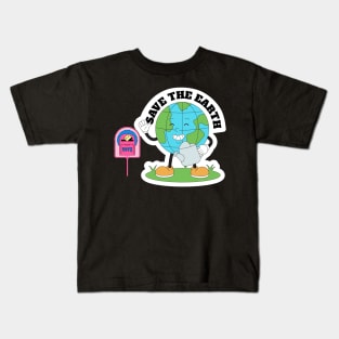 Save The Earth & Vote! Kids T-Shirt